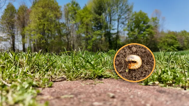 grub control, healthy lawn